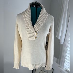 Ralph Lauren NWT shawl neck pullover.  XL